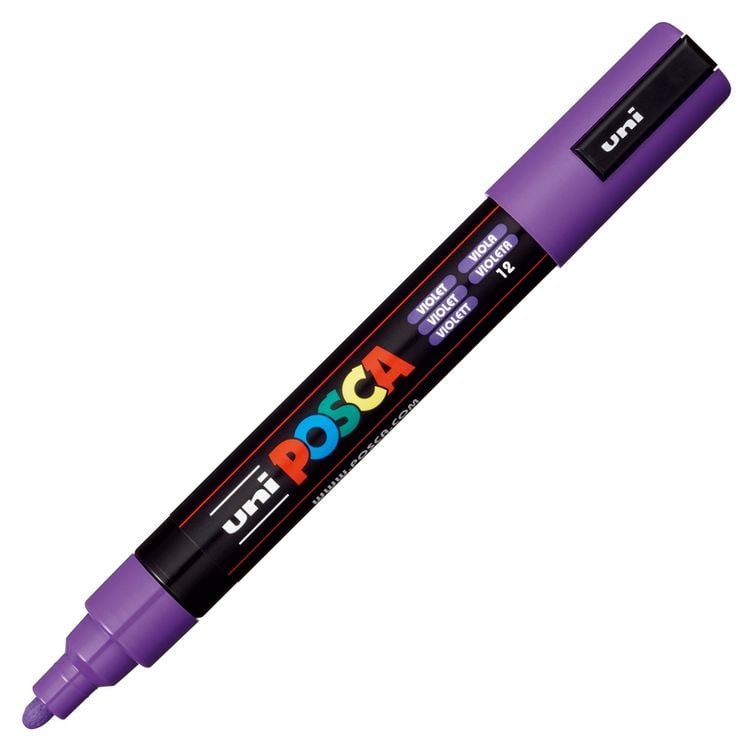 Produktbild: uni-ball Marker uni POSCA PC-5M violett
