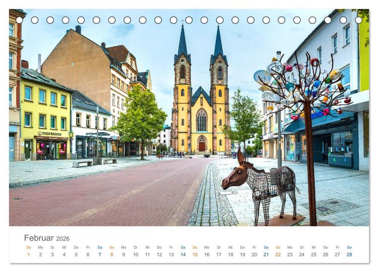 Produktbild: Oberfranken - Bayerns Norden (Tischkalender 2026 DIN A5 quer), CALVENDO Monatskalender