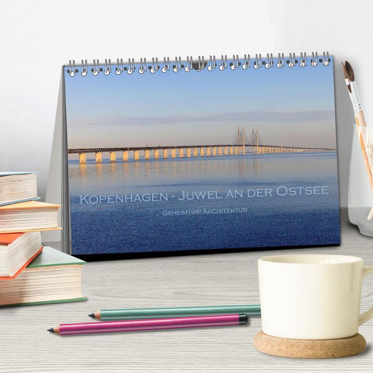 Produktbild: Kopenhagen - Juwel an der Ostsee (Tischkalender 2026 DIN A5 quer), CALVENDO Monatskalender