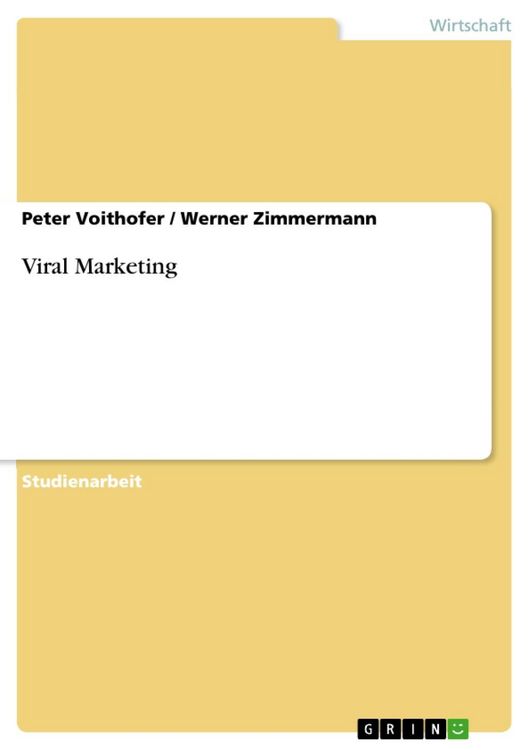 Produktbild: Viral Marketing