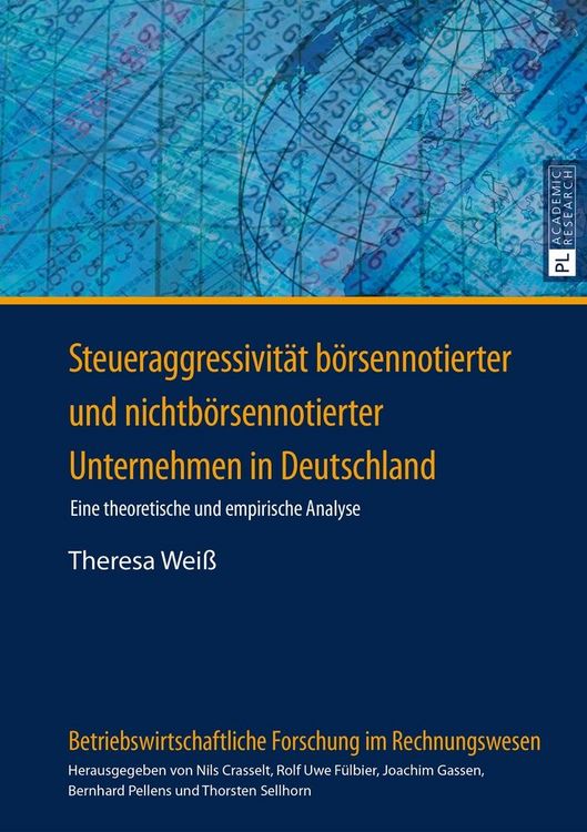 Produktbild: Steueraggressivit&auml;t b&ouml;rsennotierter und nichtb&ouml;rsennotierter Unternehmen in Deutschland
