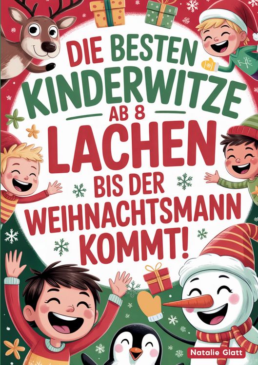 Produktbild: Die besten Kinderwitze ab 8 - Lachen bis der Weihnachtsmann kommt!