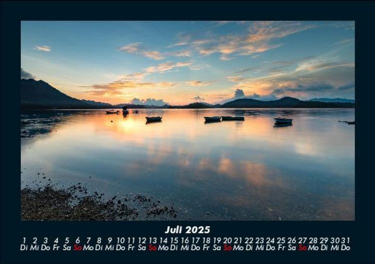 Produktbild: Landschaftskalender 2025 Fotokalender DIN A5
