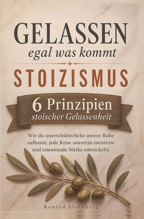Produktbild: Gelassen, egal was kommt: Stoizismus im Alltag: Sechs Prinzipien stoischer Gelassenheit