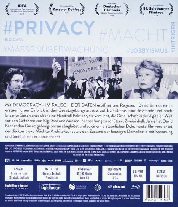 Produktbild: Democracy - Im Rausch der Daten,1 Blu-ray