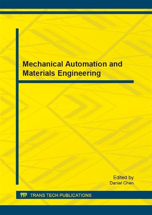 Produktbild: Mechanical Automation and Materials Engineering