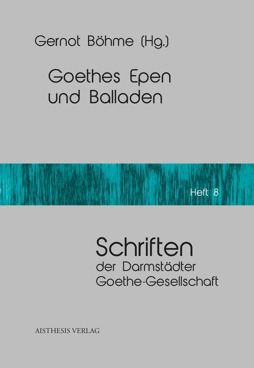 Produktbild: Goethes Epen und Balladen