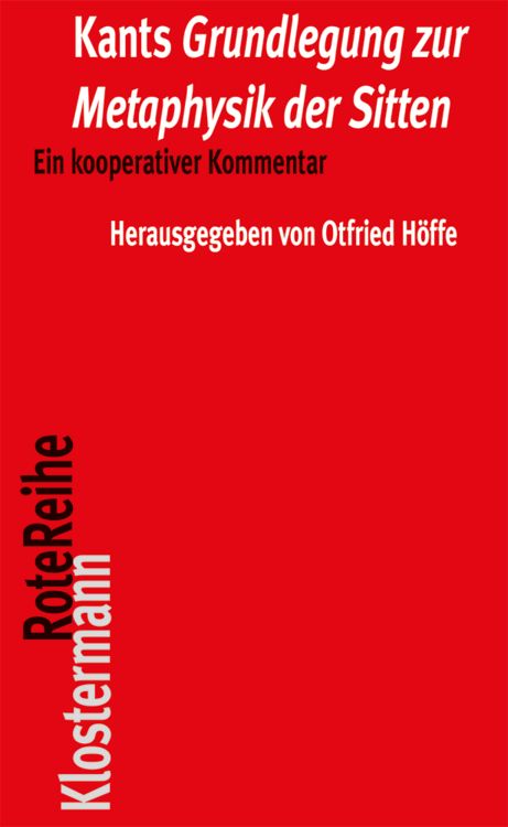 Produktbild: Kants "Grundlegung zur Metaphysik der Sitten"