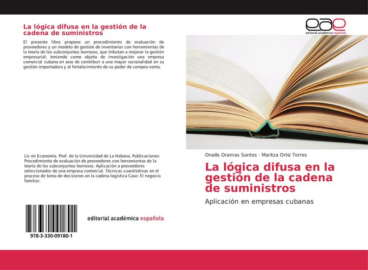 Produktbild: La l&oacute;gica difusa en la gesti&oacute;n de la cadena de suministros