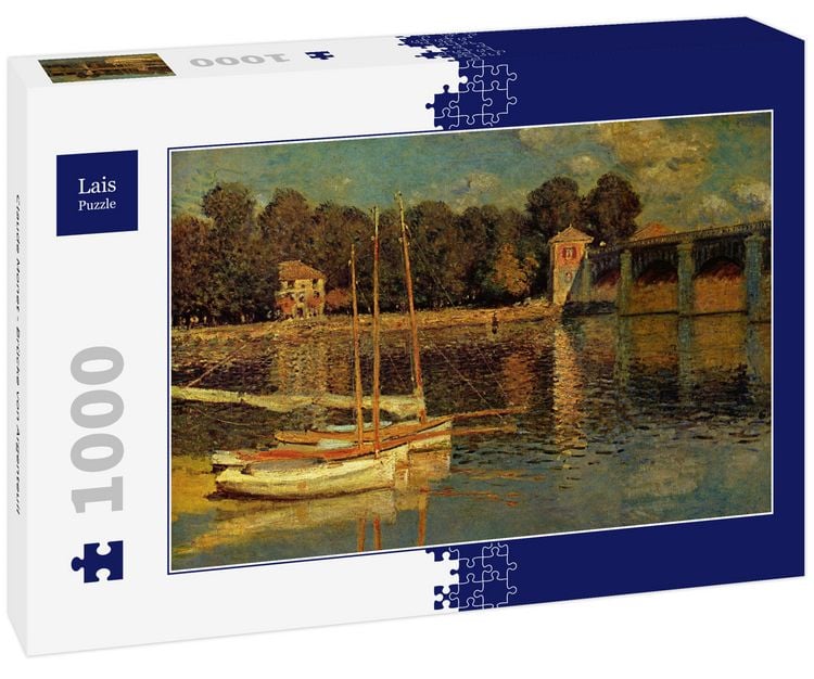 Produktbild: Lais Puzzle Claude Monet - Br&uuml;cke von Argenteuil 1000 Teile
