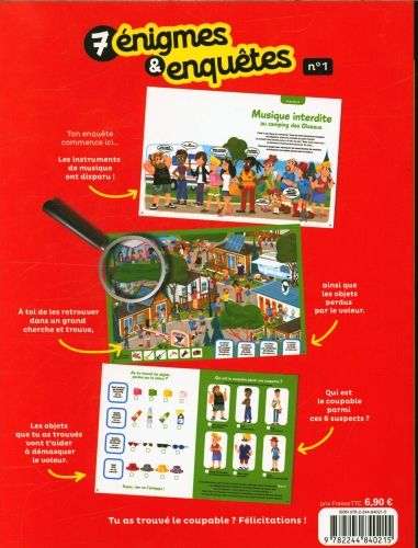 Produktbild: 7 &eacute;nigmes et enqu&ecirc;tes. Tome 1