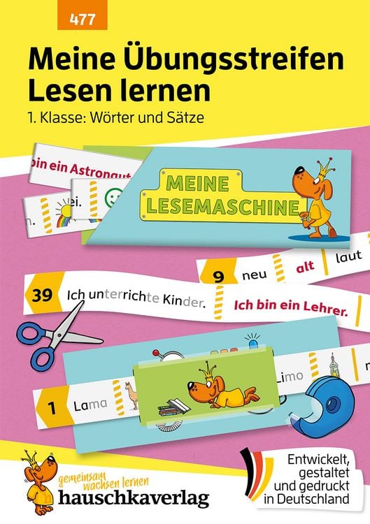 Produktbild: Meine &Uuml;bungsstreifen Lesen lernen &ndash; 1. Klasse: W&ouml;rter und S&auml;tze