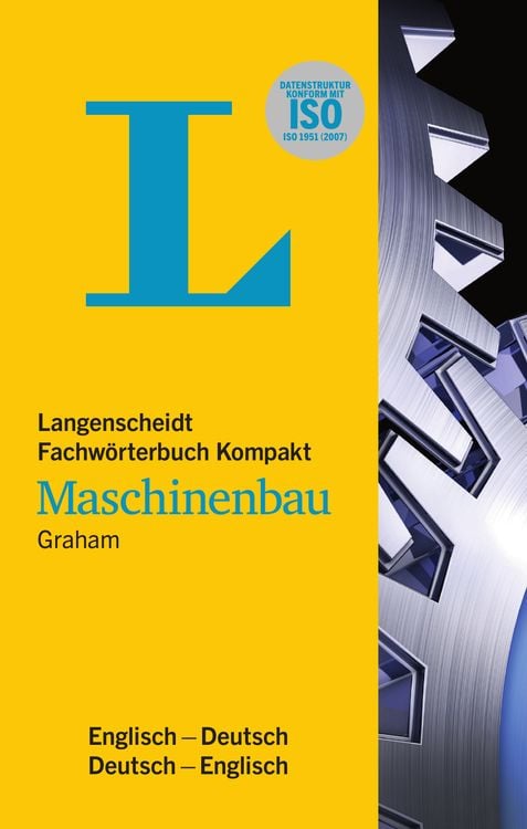 Produktbild: Langenscheidt Fachwörterbuch Kompakt Maschinenbau Englisch