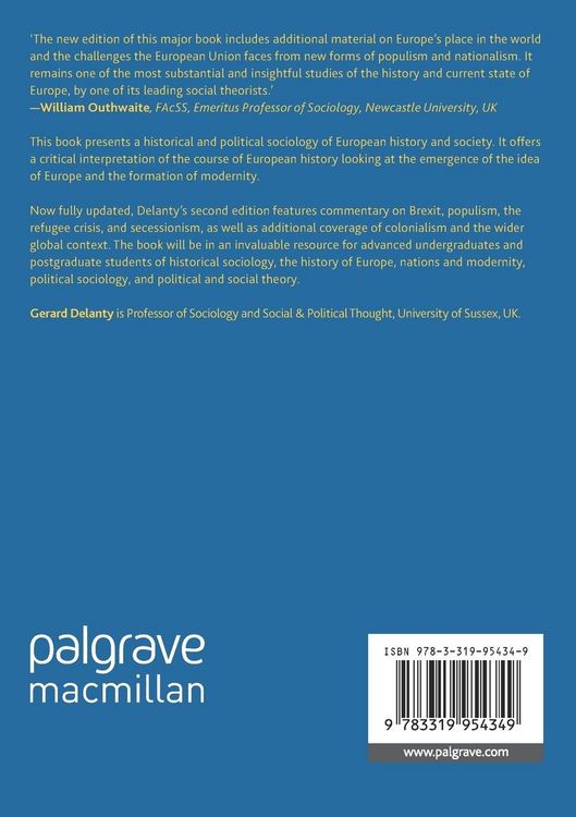 Produktbild: Formations of European Modernity