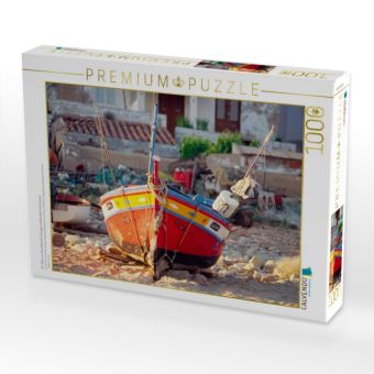 Produktbild: CALVENDO Puzzle Ein Motiv aus dem Kalender Portugal, traditionelle Fischerboote | 1000 Teile Lege-Gr&ouml;&szlig;e 64x48cm Foto-Puzzle f&uuml;r gl&uuml;ckliche Stunden