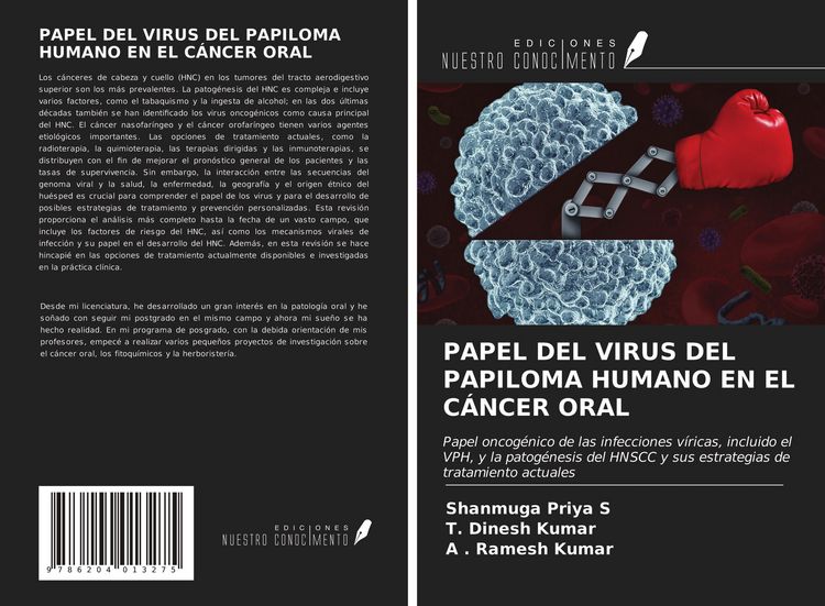 Produktbild: Papel Del Virus Del Papiloma Humano En El C&aacute;ncer Oral