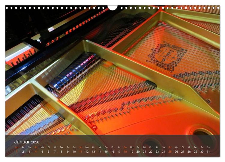 Produktbild: Instrumenten Perspektiven (Wandkalender 2026 DIN A3 quer), CALVENDO Monatskalender
