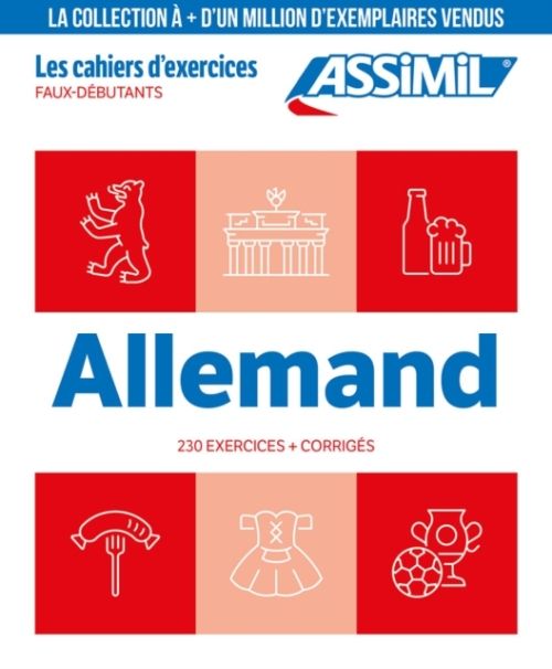 Produktbild: German Beginner Exercise Book for French Speakers