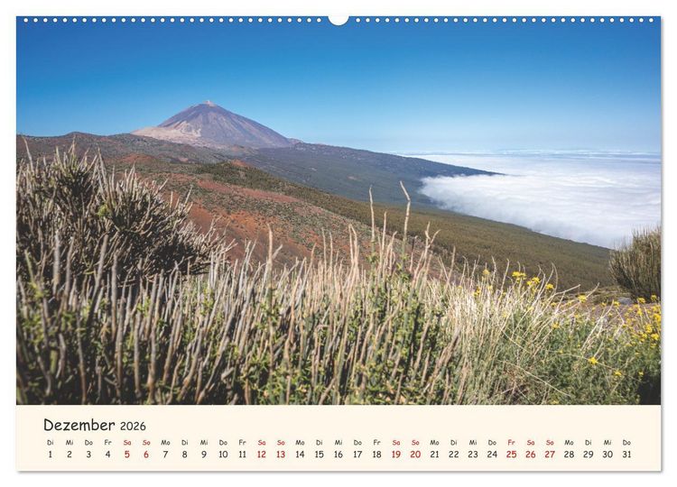 Produktbild: Teneriffa in Bildern (hochwertiger Premium Wandkalender 2026 DIN A2 quer), Kunstdruck in Hochglanz