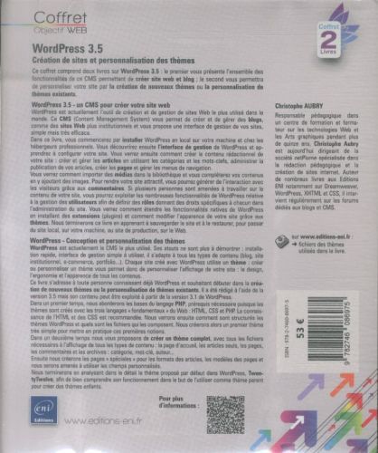 Produktbild: WordPress 3.5: coffret 2 livres