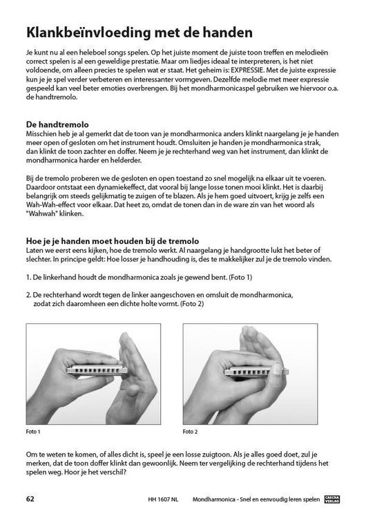 Produktbild: Mondharmonica - Snel en eenvoudig leren spelen + MP3-CD