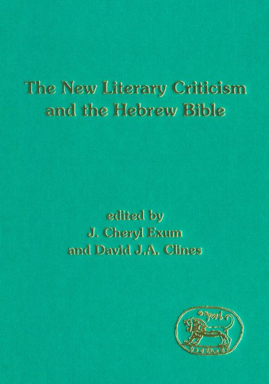 Produktbild: The New Literary Criticism and the Hebrew Bible