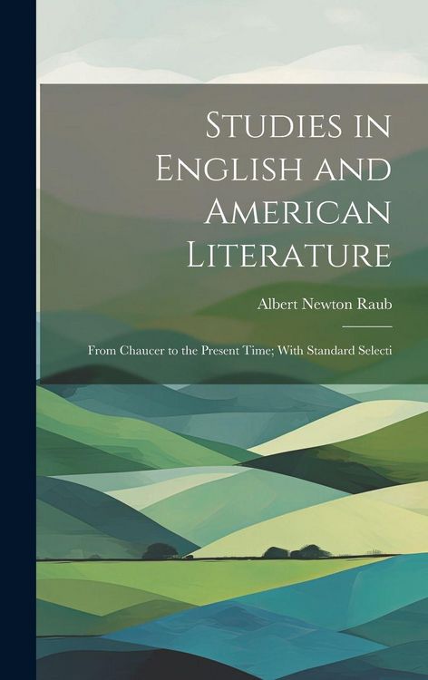 Produktbild: Studies in English and American Literature