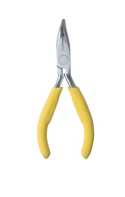 Produktbild: PEBARO 3600/6 - Spitzzange gebogen mit Feder, 120 mm
