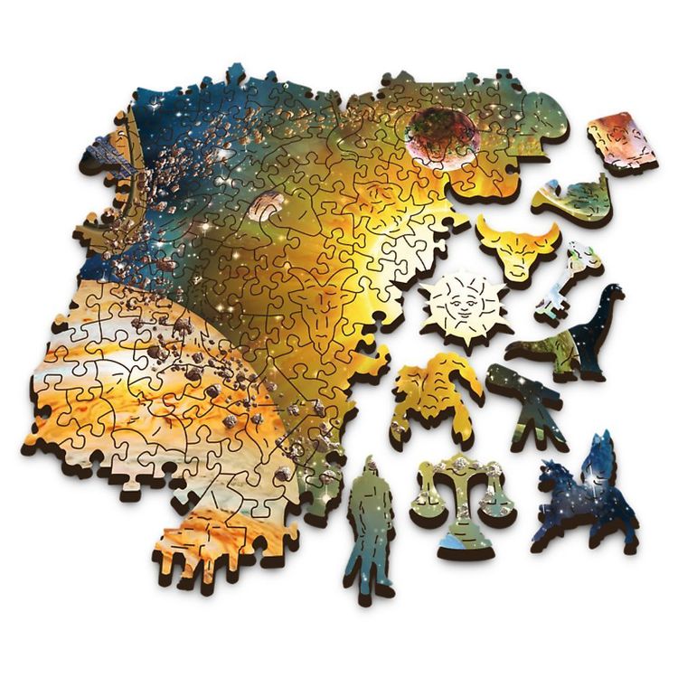 Produktbild: Holz Puzzle 1000 Reise durch das Sonnensystem