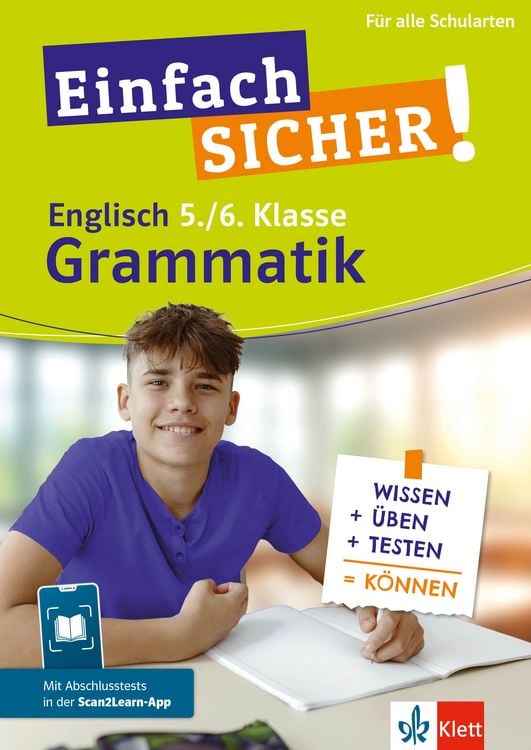 Produktbild: Klett Einfach sicher! Englisch Grammatik 5./6. Klasse