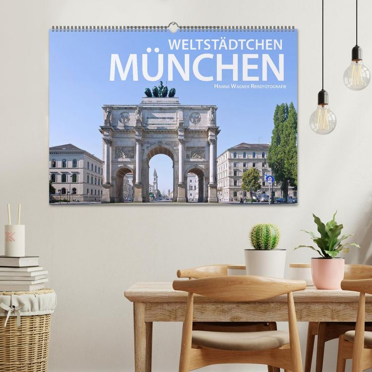 Produktbild: Weltst&auml;dtchen M&uuml;nchen (Wandkalender 2026 DIN A2 quer), CALVENDO Monatskalender