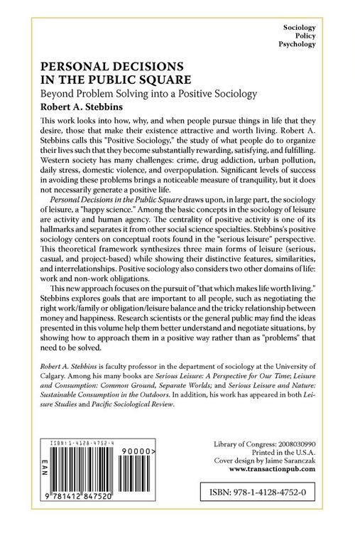 Produktbild: Personal Decisions in the Public Square
