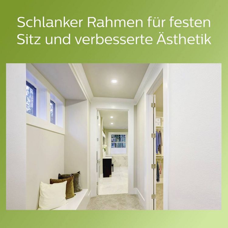 Produktbild: Philips 8720169308084 Diamond Einbauleuchte LED 2W Wei&szlig;
