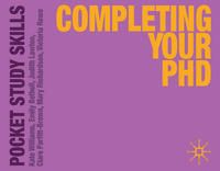 Produktbild: Completing Your PhD