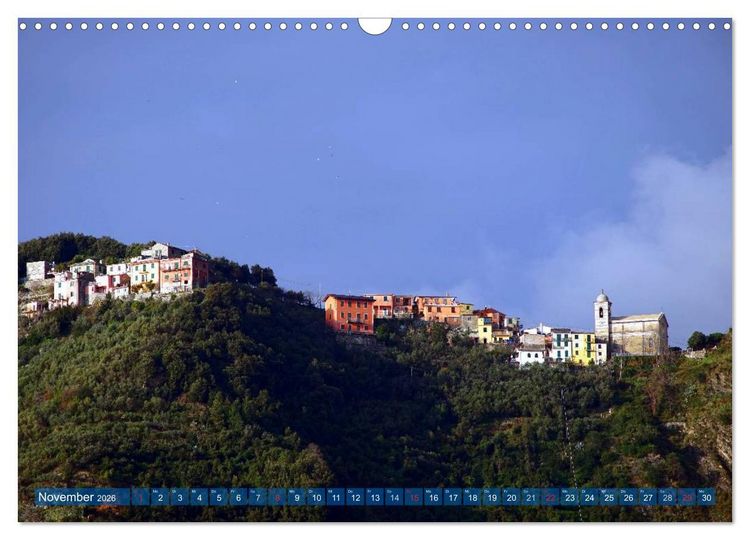 Produktbild: Wege durch die Cinque Terre (Wandkalender 2026 DIN A3 quer), CALVENDO Monatskalender