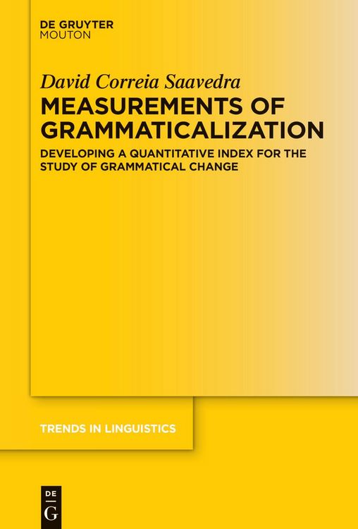 Produktbild: Measurements of Grammaticalization