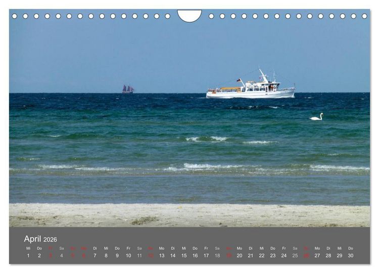 Produktbild: Boltenhagen - Meer erleben (Wandkalender 2026 DIN A4 quer), CALVENDO Monatskalender