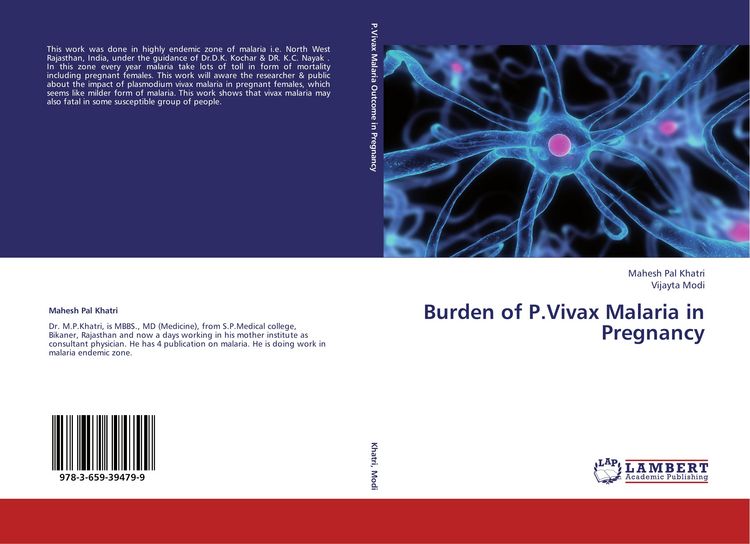 Produktbild: Burden of P.Vivax Malaria in Pregnancy