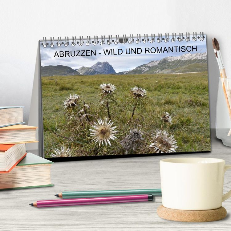 Produktbild: Abruzzen - wild und romantisch (Tischkalender 2026 DIN A5 quer), CALVENDO Monatskalender