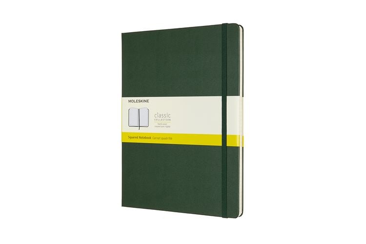 Produktbild: Moleskine Notizbuch XL, Kariert, Myrtengr&uuml;n