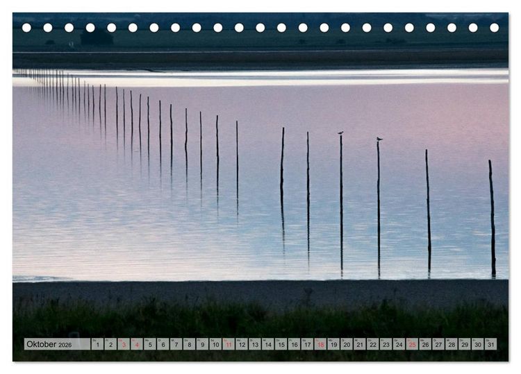 Produktbild: NORTHUMBERLAND 2026 (Tischkalender 2026 DIN A5 quer), CALVENDO Monatskalender