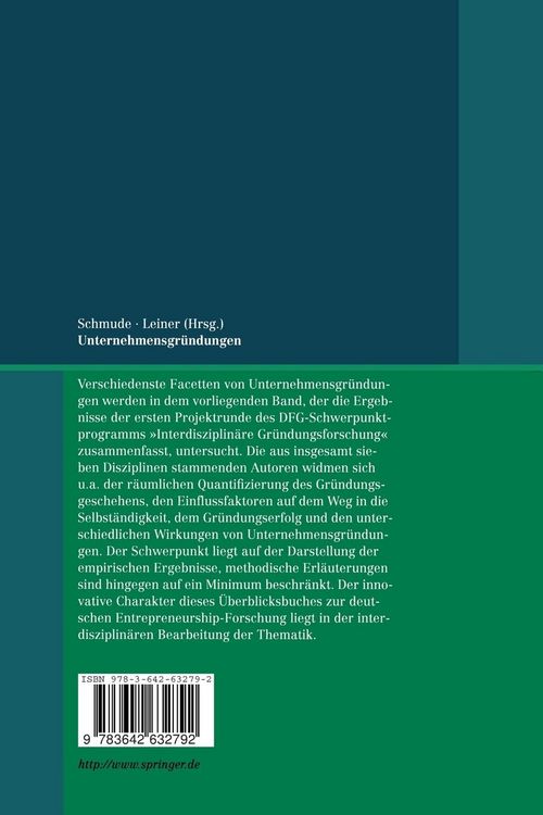 Produktbild: Unternehmensgr&uuml;ndungen