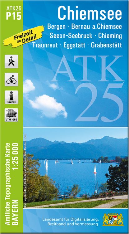 Produktbild: ATK25-P15 Chiemsee (Amtliche Topographische Karte 1:25000)