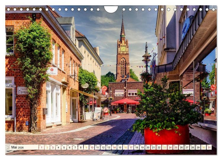 Produktbild: Reise durch Deutschland - Jever in Friesland (Wandkalender 2026 DIN A4 quer), CALVENDO Monatskalender
