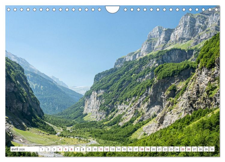 Produktbild: Les Portes du Soleil, Haute-Savoie (Calendrier mural 2026 DIN A4 vertical), CALVENDO calendrier mensuel