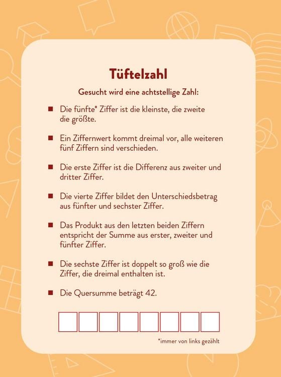 Produktbild: Der ultimative R&auml;tselblock &ndash; IQ-R&auml;tsel f&uuml;r zwischendurch