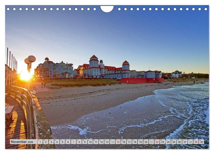 Produktbild: R&uuml;gen Highlights (Wandkalender 2026 DIN A4 quer), CALVENDO Monatskalender