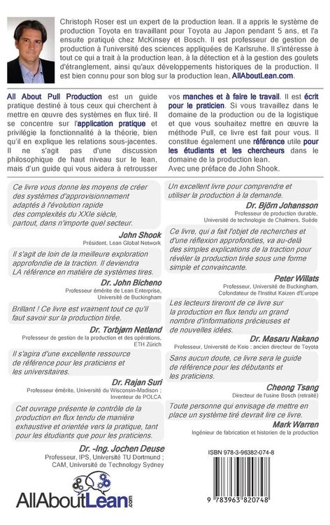 Produktbild: Tout sur la production en flux tir&eacute;