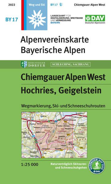 Produktbild: Chiemgauer Alpen, West, Hochries, Geigelstein