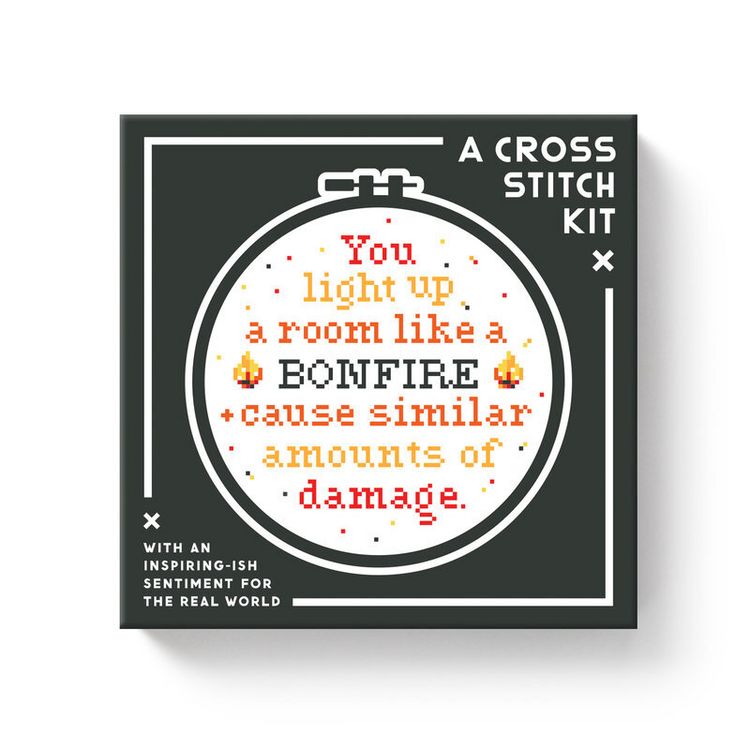 Produktbild: You Light Up A Room Cross Stitch Kit